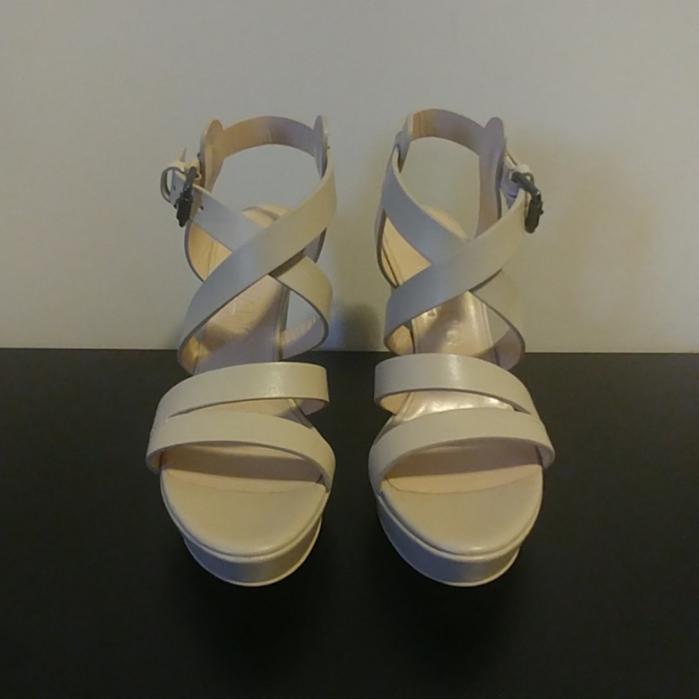Vera Wang wedge heels
